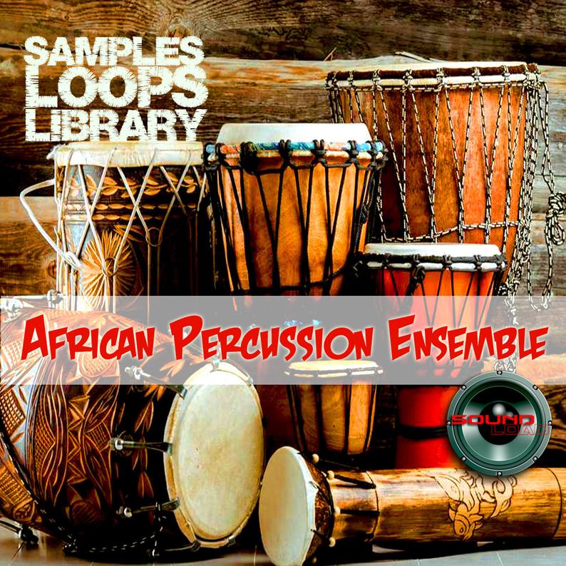 African Percussion Ensemble - Large authentic WAVE Samples/Loops Library.