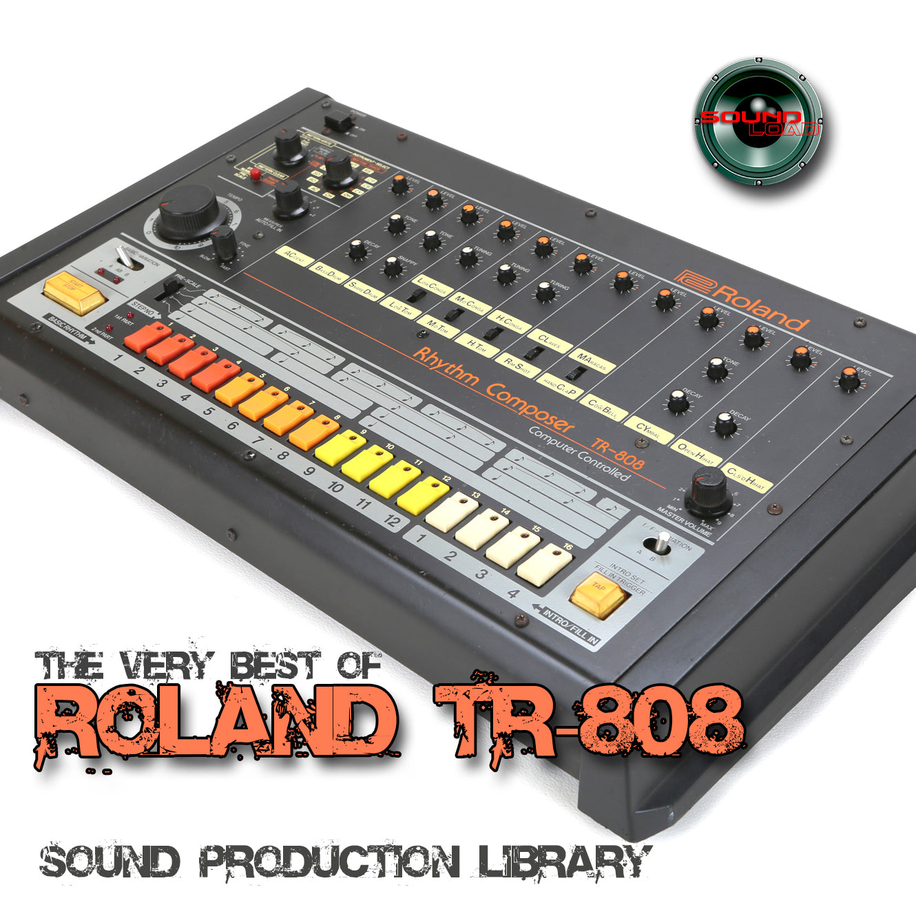 ROLAND TR-808 Drums - Large Perfect Original essential Samples/Loops s ...