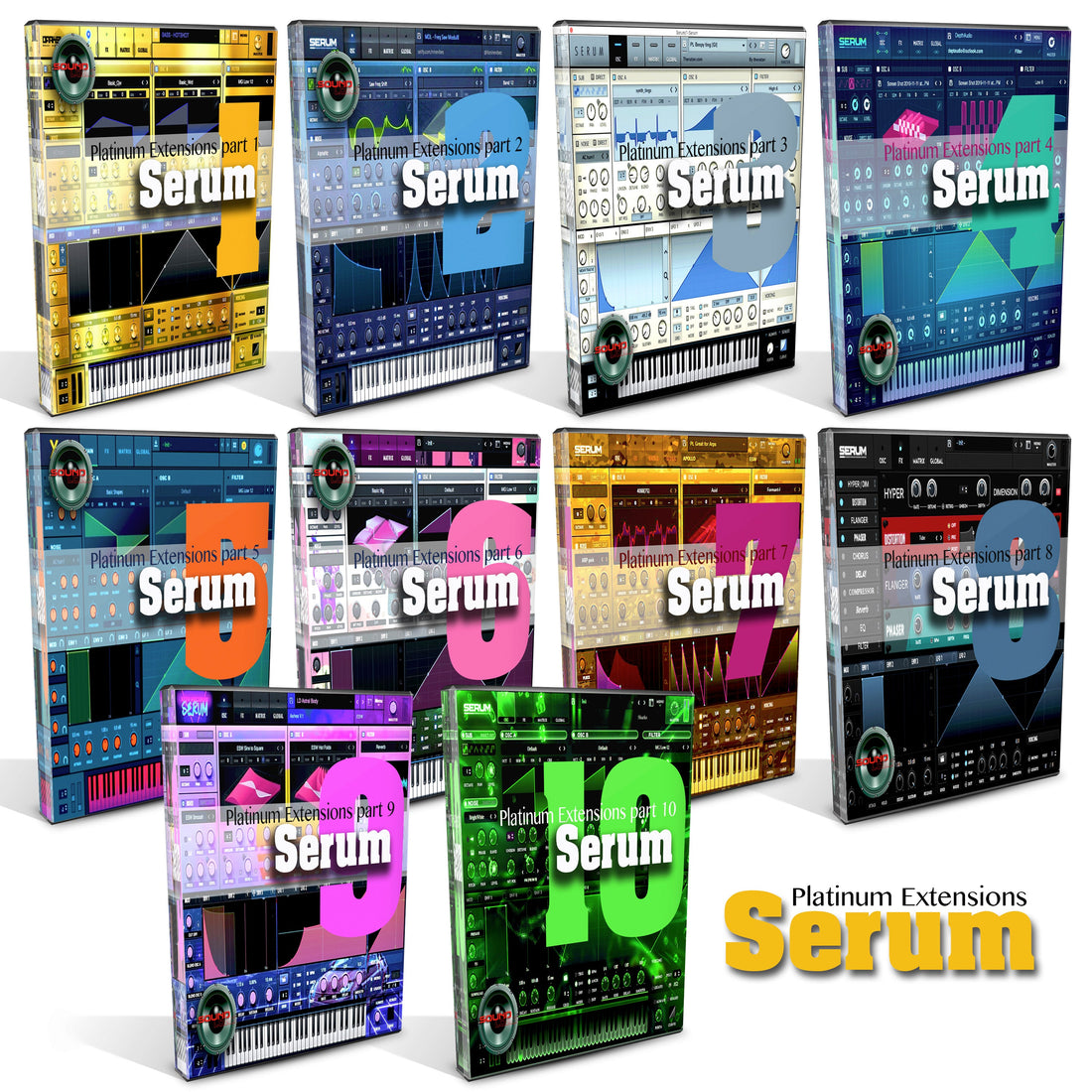 for SERUM xFer Extension MEGA Bundle - Large Essentials over 50GB 80,000 presets and patches