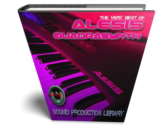 Alesis Quadrasynth - Large original 24bit WAVE Samples Studio Library