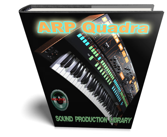 ARP Quadra - King of the Past - large unique original WAVE Samples Studio Library. Digital delivery!