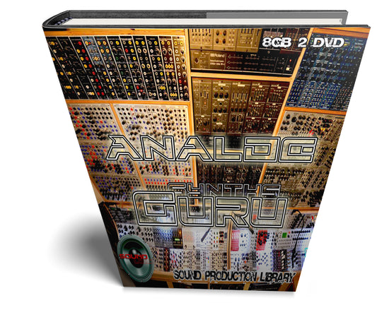 ANALOG SYNTH GURU - Large Unique Original WAVE Samples/Loops Library