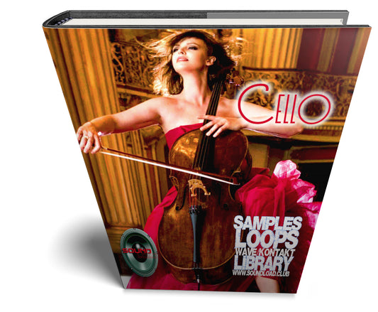 Cello Real - Large original WAVE Samples/Loops Studio Library