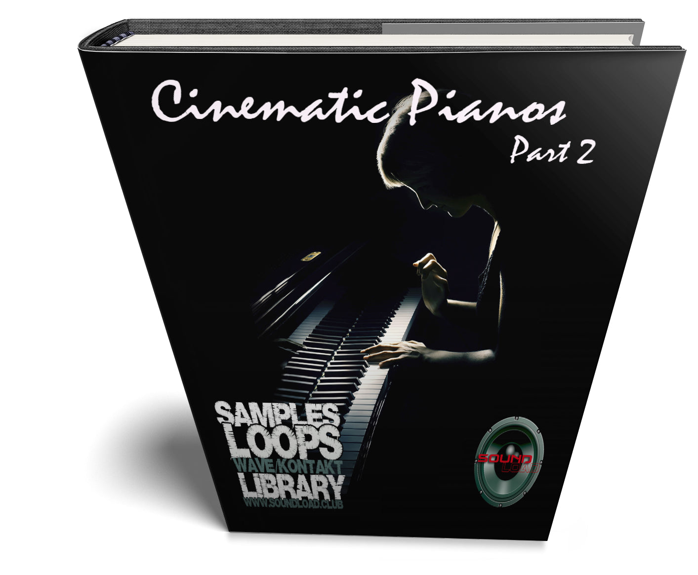 Cinematic Pianos Part 2 - Large original WAVE Samples/loops Studio Library