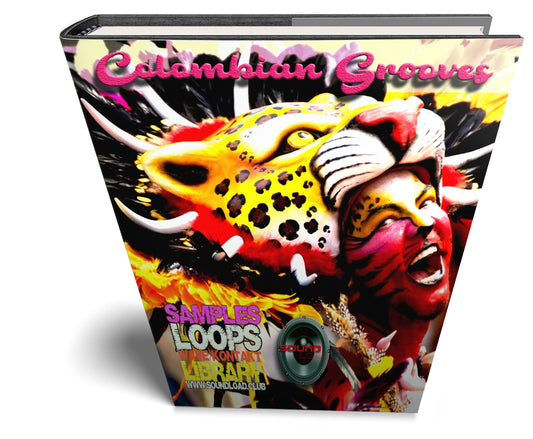 Colombian Dance Grooves - Large authentic WAVE Samples/Loops Library