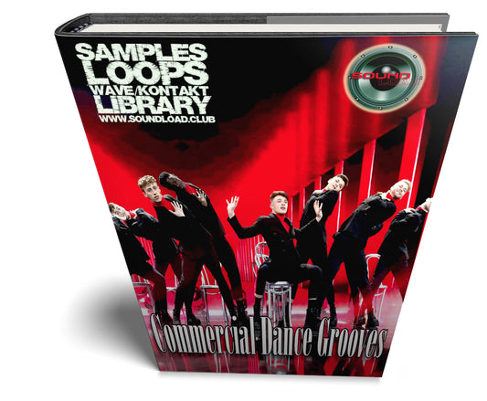 Commercial Dance Grooves - Large original WAVE Samples/Loops Library