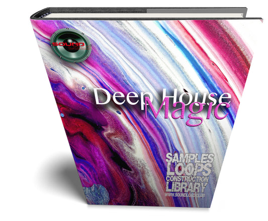 DEEP HOUSE Magic - Large Essential WAVE Samples/Loop Studio Library