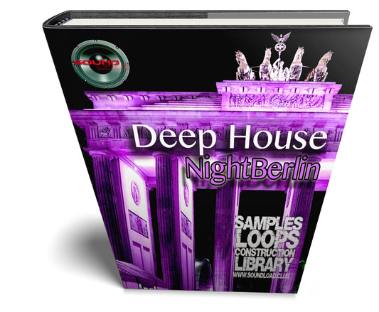 DEEP HOUSE Night Berlin - Large Essential WAVE Samples/Loop Studio Library