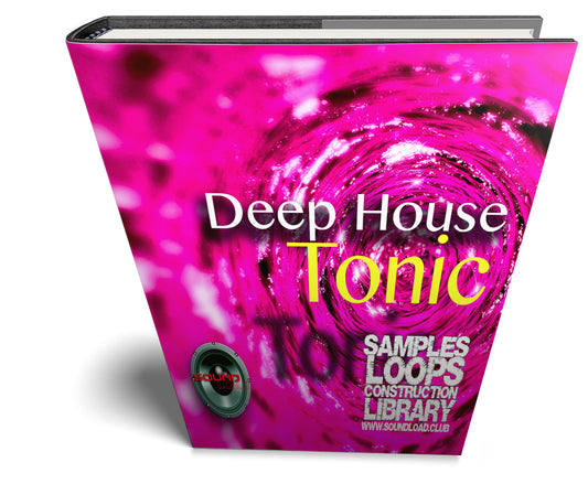 DEEP HOUSE Tonic - Large Essential WAVE Samples/Loop Studio Library