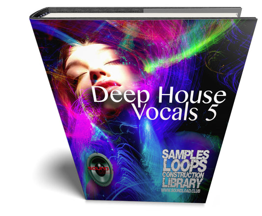 DEEP HOUSE Vocals 5 - Large Essential WAVE Samples/Loop Studio Library