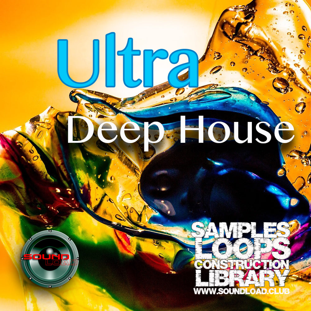 DEEP HOUSE MEGA Bundle Part 2 - 10 Large Essential WAVE Samples/Loop Studio Libraries