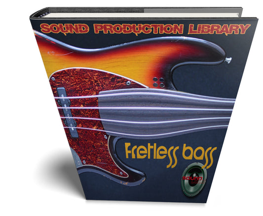 Fretless Bass Real - Large original WAVE Samples/loops studio Library