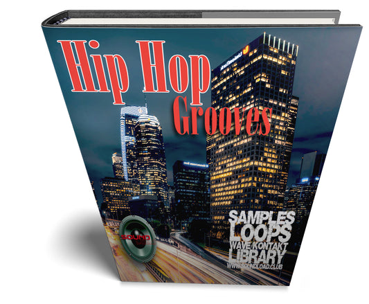 Hip Hop Grooves GURU - Large original Essential  WAVE Samples/Loops Studio Library