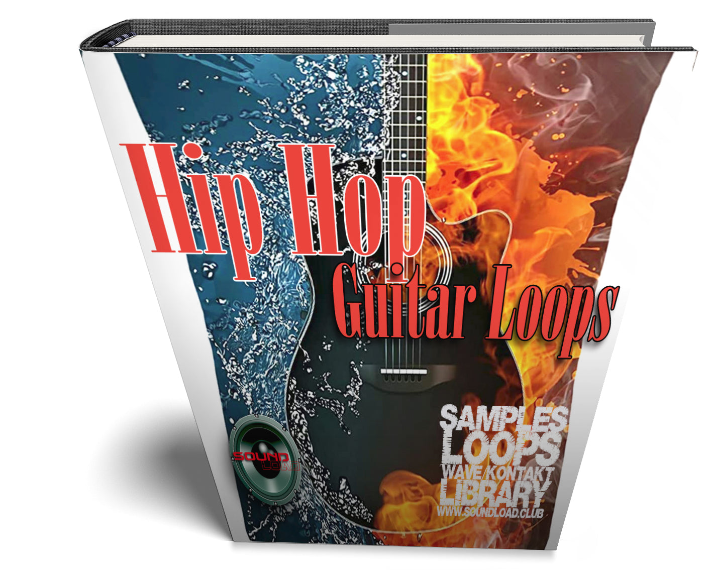 Hip Hop Guitar Loops GURU - Large original Essential WAVE Samples/Loops Studio Library