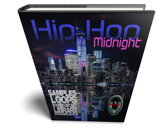 Hip Hop Midnight GURU - Large original Essential WAVE Samples/Loops Studio Library