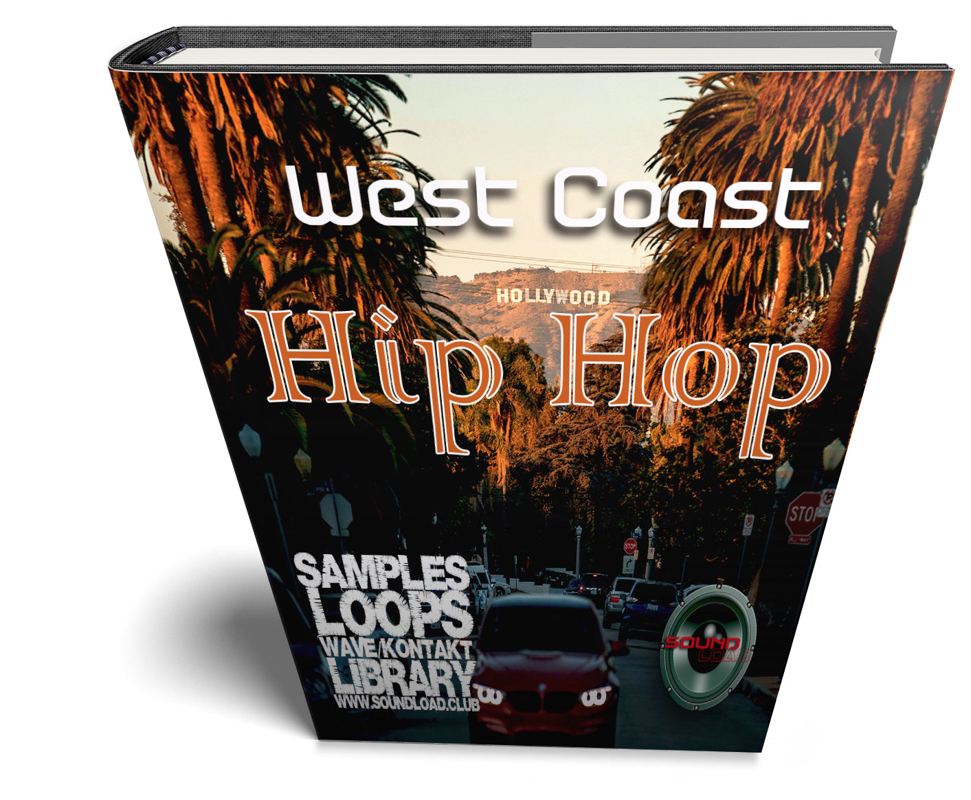 Hip Hop West Coast GURU - Large original Essential WAVE Samples/Loops Studio Library