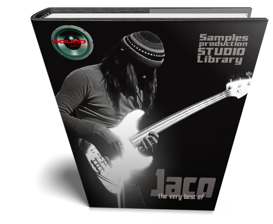 Jaco Pastorius Bass - Large original WAVe samples/loops studio Library