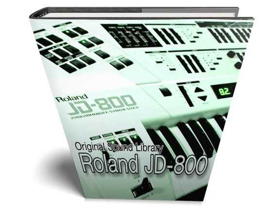 Roland JD-800 - Large original WAVE Samples/loops Studio Library