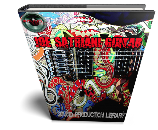 Joe Satriani Guitar - Large original WAVE/Kontakt Samples/loops/grooves studio Library