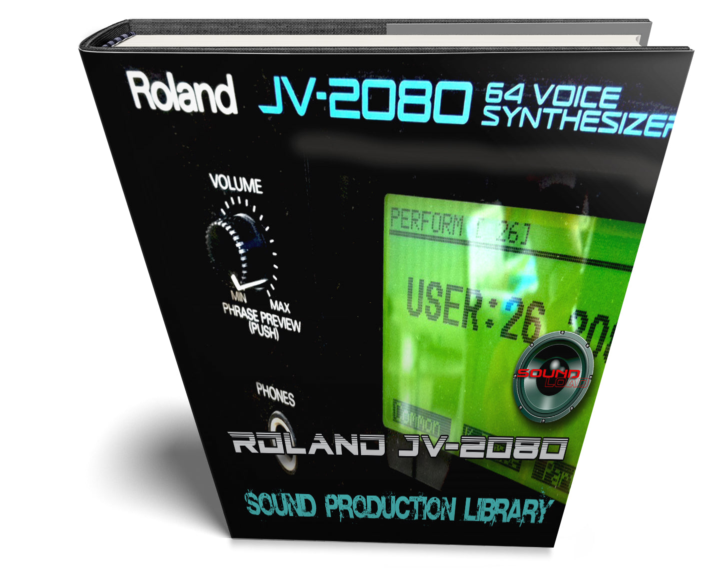 Roland JV-2080 - Large original WAVE Samples/Loops Studio Library. The KING of JV-series.