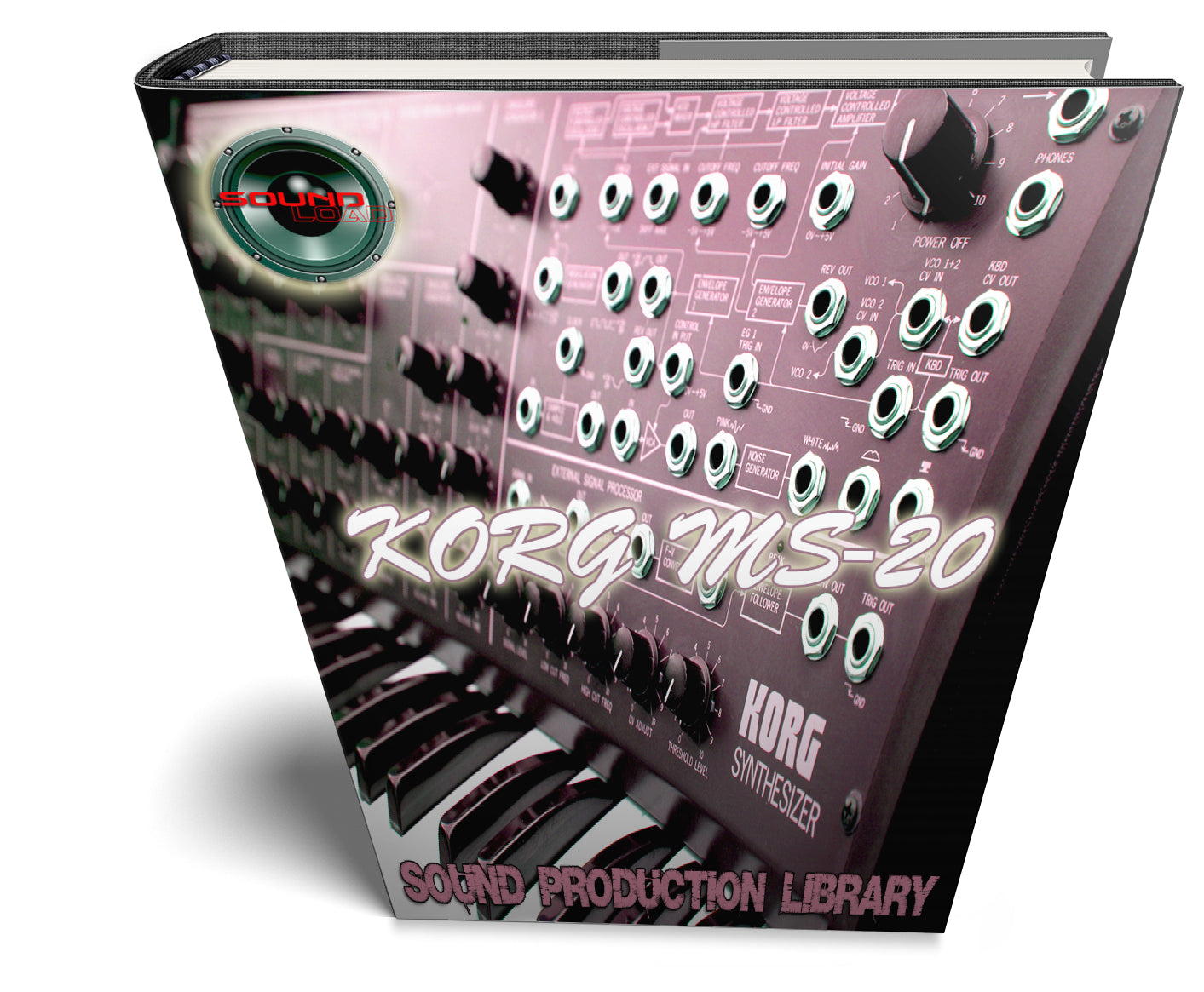 KORG MS20 - Large Original WAVE Sound Studio Library