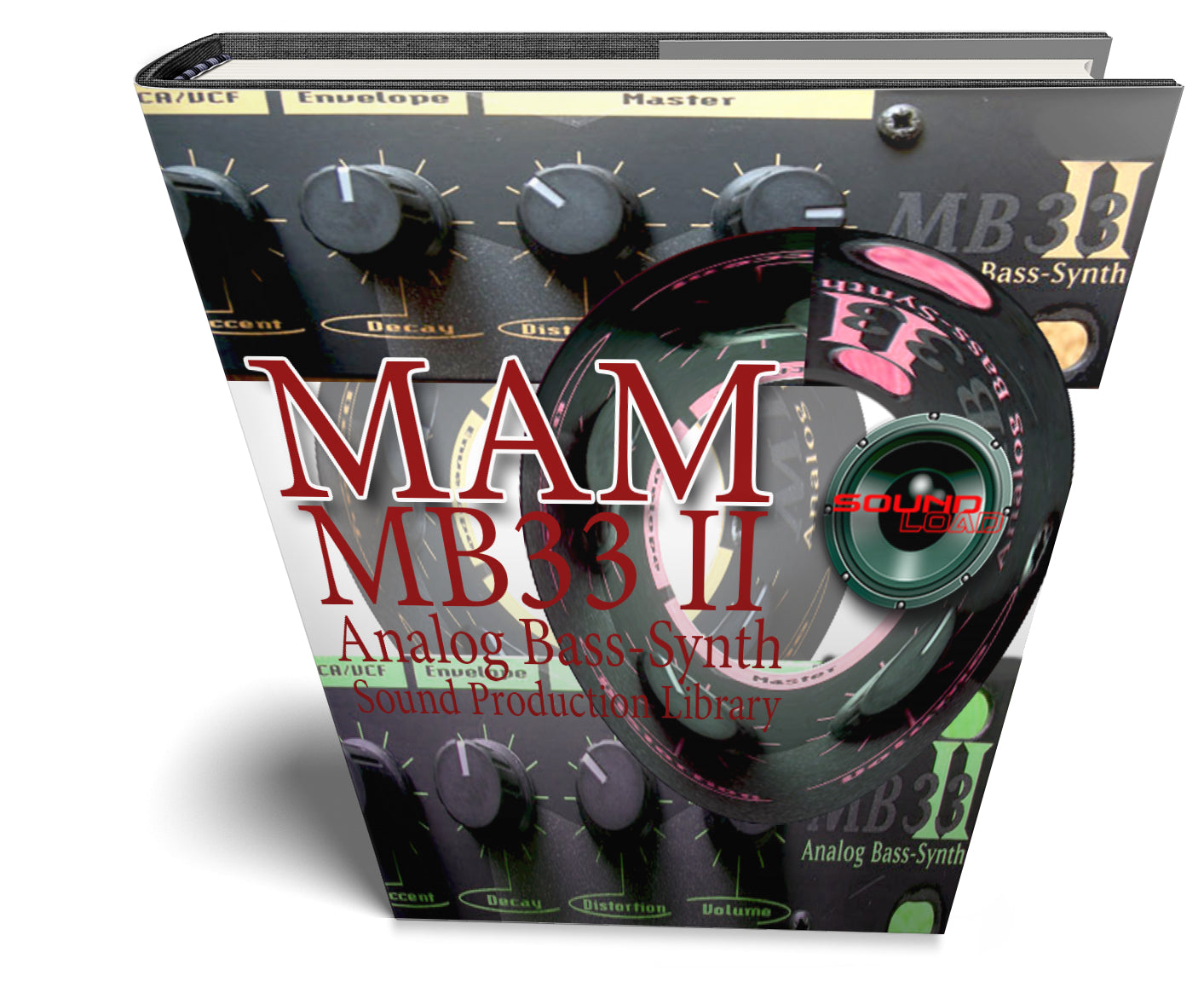 MaM MB33 mkII -KING of German Analog Bass - Large unique original WAVE Samples Studio Library