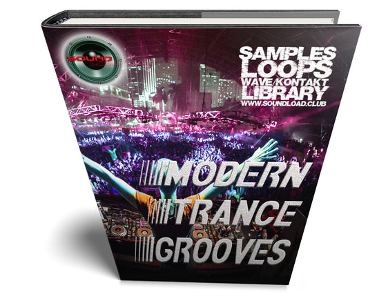 Modern Trance Grooves - Large essential WAVE Samples/Loops Studio Library