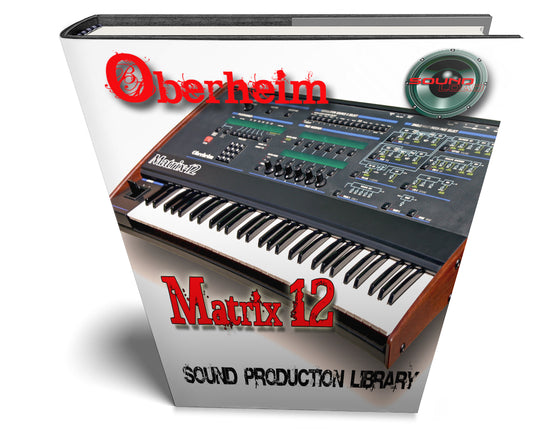 Oberheim Matrix-12 - KING of analog sounds - Large original WAVE Samples/Loops Studio Library