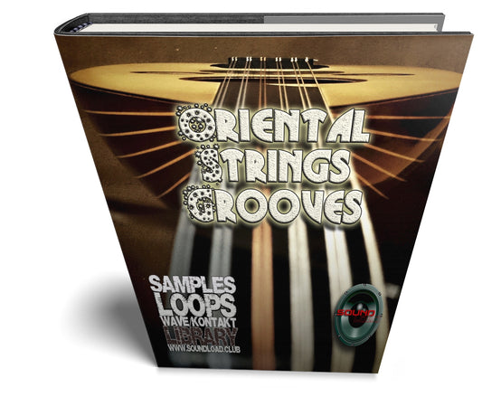 Oriental Strings Grooves - Large Authentic WAVE Samples/Loops Studio Library