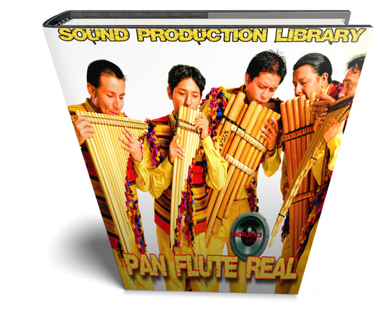 Pan Flute Real - Large authentic WAVE Samples/Loops Studio Library