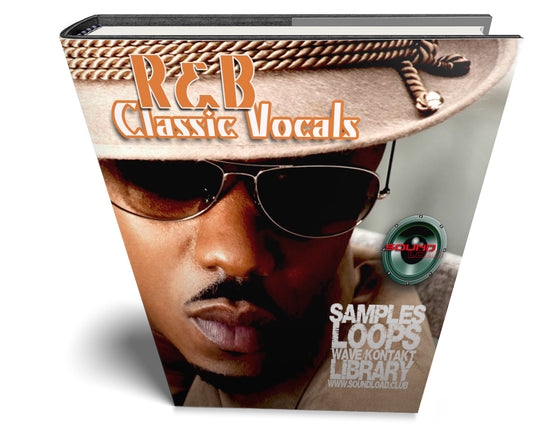 R&B Classic Vocals - Large original WAVE Samples/Loops Studio Library