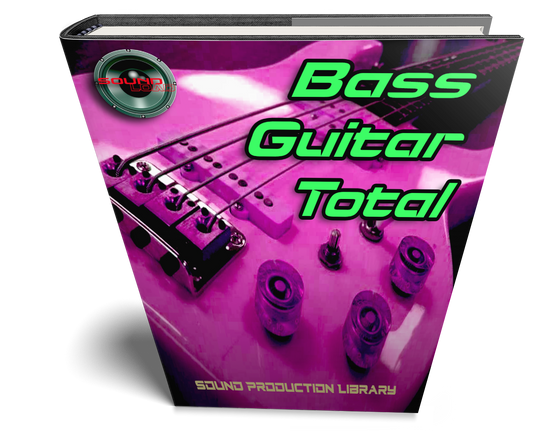 BASS Guitar Total - Large Original WAVE Samples/Loops studio Library.