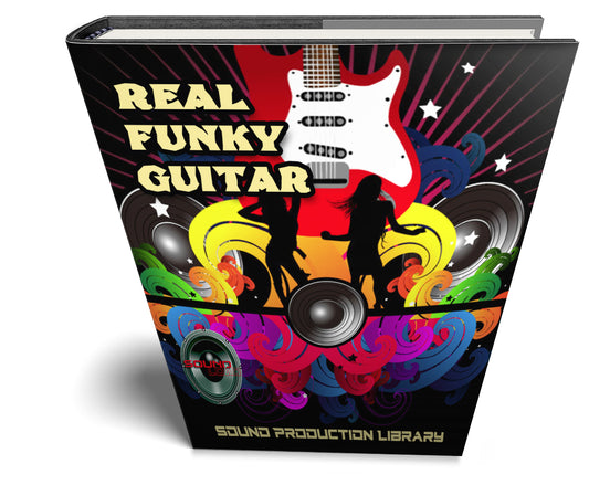 FUNKY Guitar Real - Large unique WAVE Samples/Loops Library