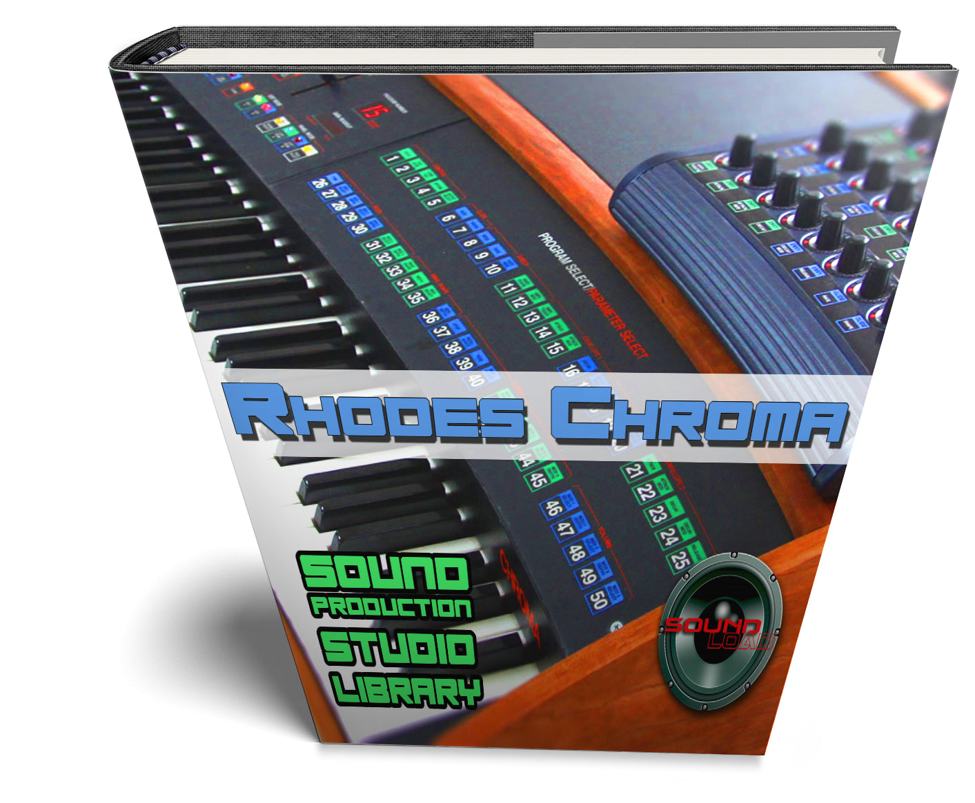 Rhodes Chroma - the very Best of - Large original WAVE Studio samples Library