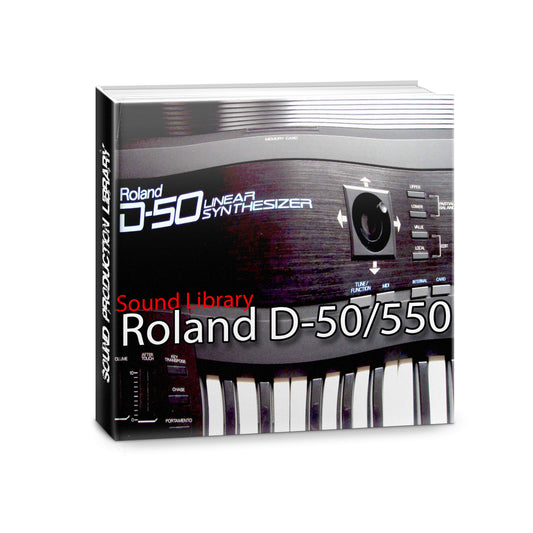 Roland D-50 - Large Original Factory & New Created Sound Library and Editors