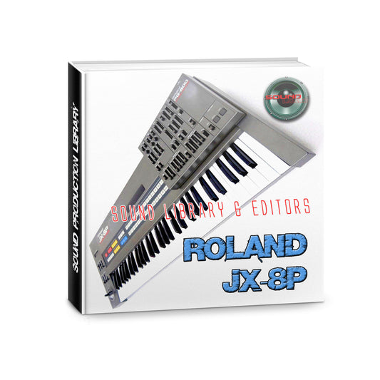 Roland JX8P - Large Original Factory & New Created Sound Library and Editors