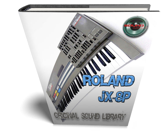 Roland JX8P - The KING of analog - Large original WAVE Samples/Loops Library