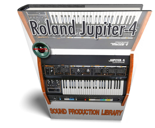 Roland Jupiter 4 - the KING of analog - Large original WAVEs/Kontakt samples studio library