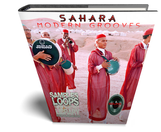 Sahara Modern Grooves - Large original WAVE Samples/Loops Library