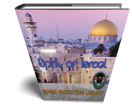 Israel. Spirit or Israel - Large Authentic WAVE Samples/Loops Library