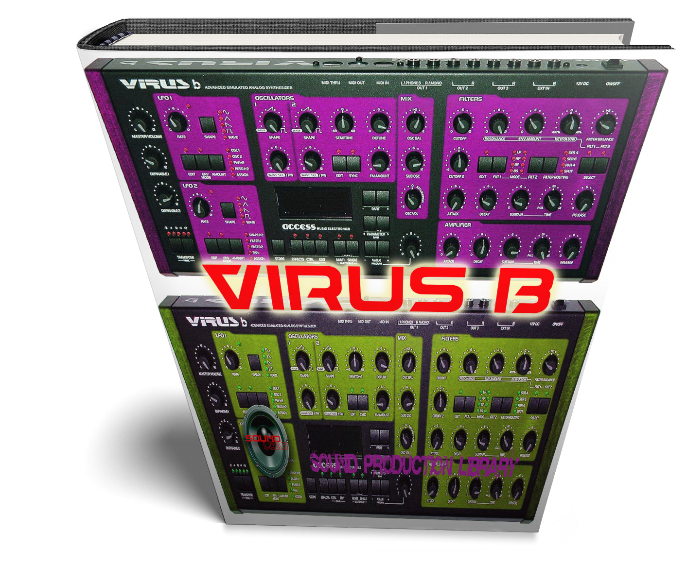 Virus B - Large unique original WAVE Samples/Loops Library