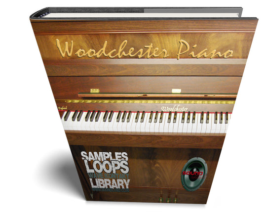 Woodchester Piano - Large authentic WAVE Samples Studio Library