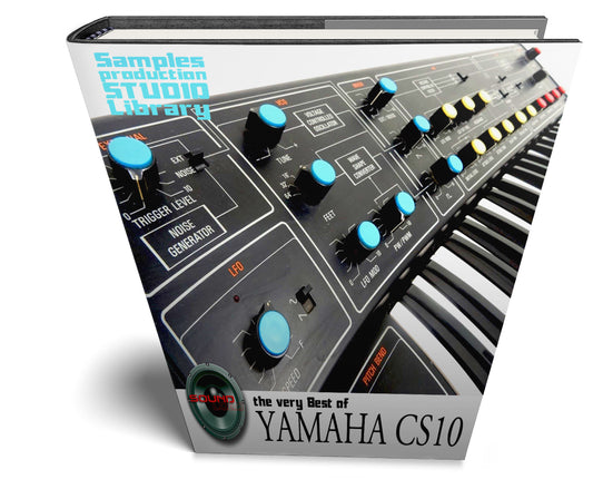 YAMAHA CS10 - the KING of analog - Large original WAVE Studio samples Library