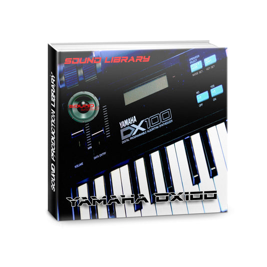 YAMAHA DX100- Large Original Factory & New Created Sound Library and Editors