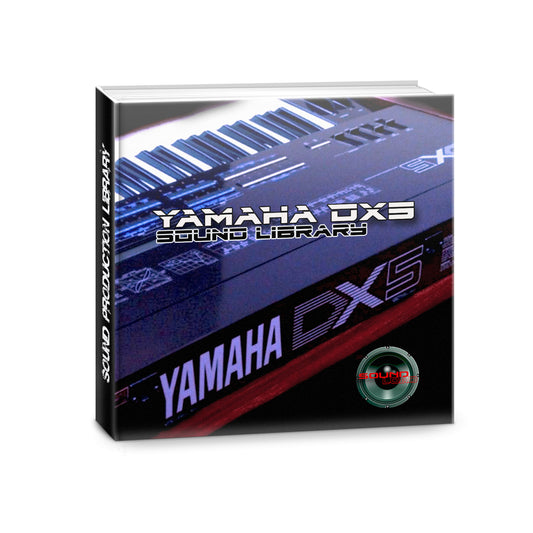 YAMAHA DX5- Large Original Factory & New Created Sound Library and Editors