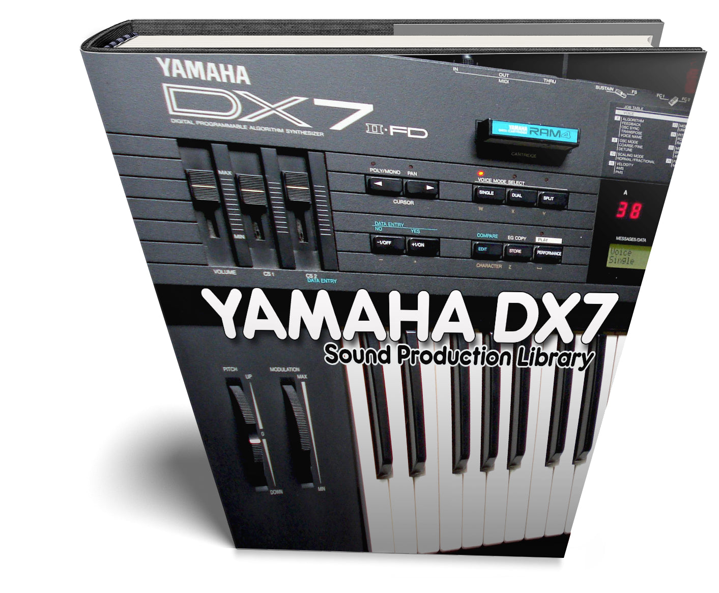 YAMAHA DX7 - the KING of 80s - Large original WAVE Samples/Loops Library