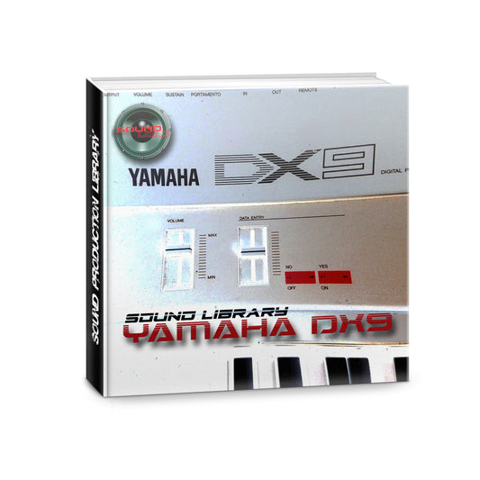 YAMAHA DX9- Large Original Factory & New Created Sound Library and Editors