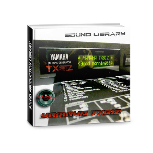 YAMAHA TX81Z - Large Original Factory & New Created Sound Library and Editors