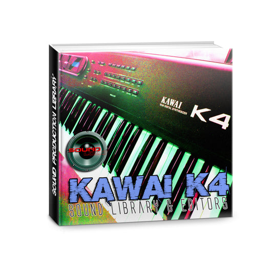 KAWAI K4 - Large Original Factory & New Created Sound Library and Editors