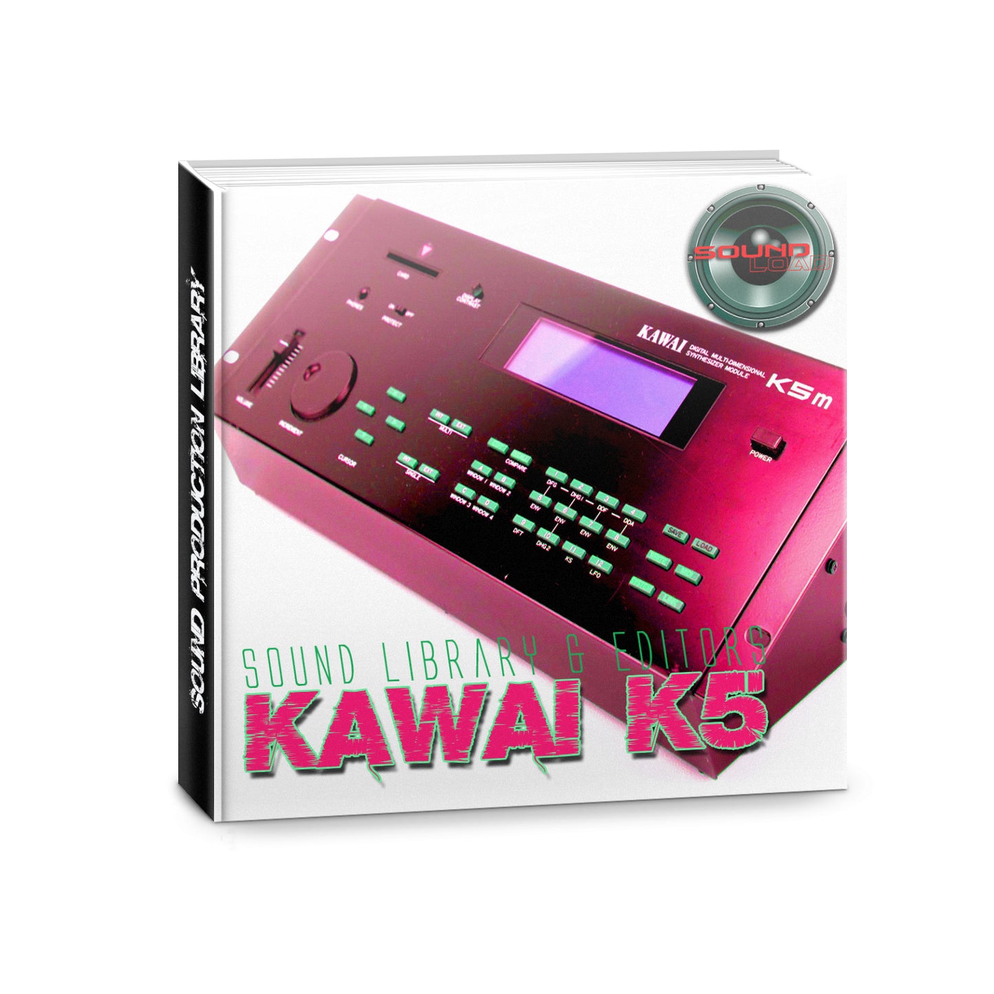 KAWAI K5 - Large Original Factory & New Created Sound Library and Editors